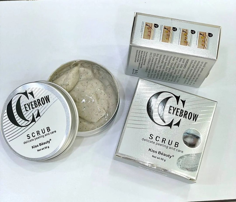 اسکراب حبابی ابرو