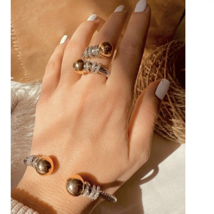 ست بنگل وانگشترلاکچری