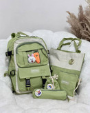 مشخصات وخریدست پنج تیکه کوله پشتی وکیف خرگوشی