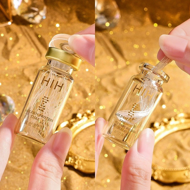 نخ پروتئین جذبی ضد چروک اچ ای اچ HIH GOLDEN PROTEIN THREAD