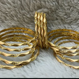 النگو زنانه طلاروس رنگ ثابت مدل کویتی