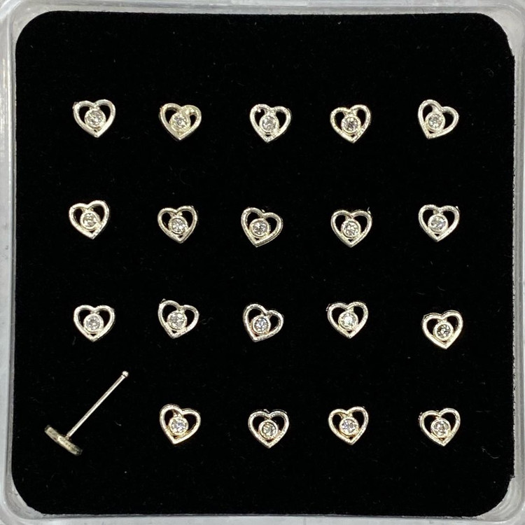 مشخصات قیمت وسفارش پرسینگ بینی نقره