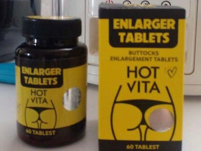 قرص حجم دهنده باسن هات ویتا