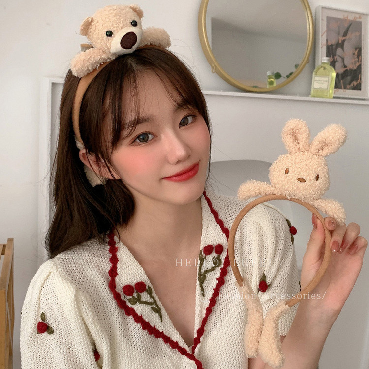 تل موی دخترانه عروسکی طرح تدی