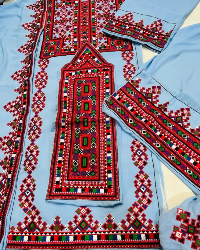 لباس بلوچی زنانه طرح جدید