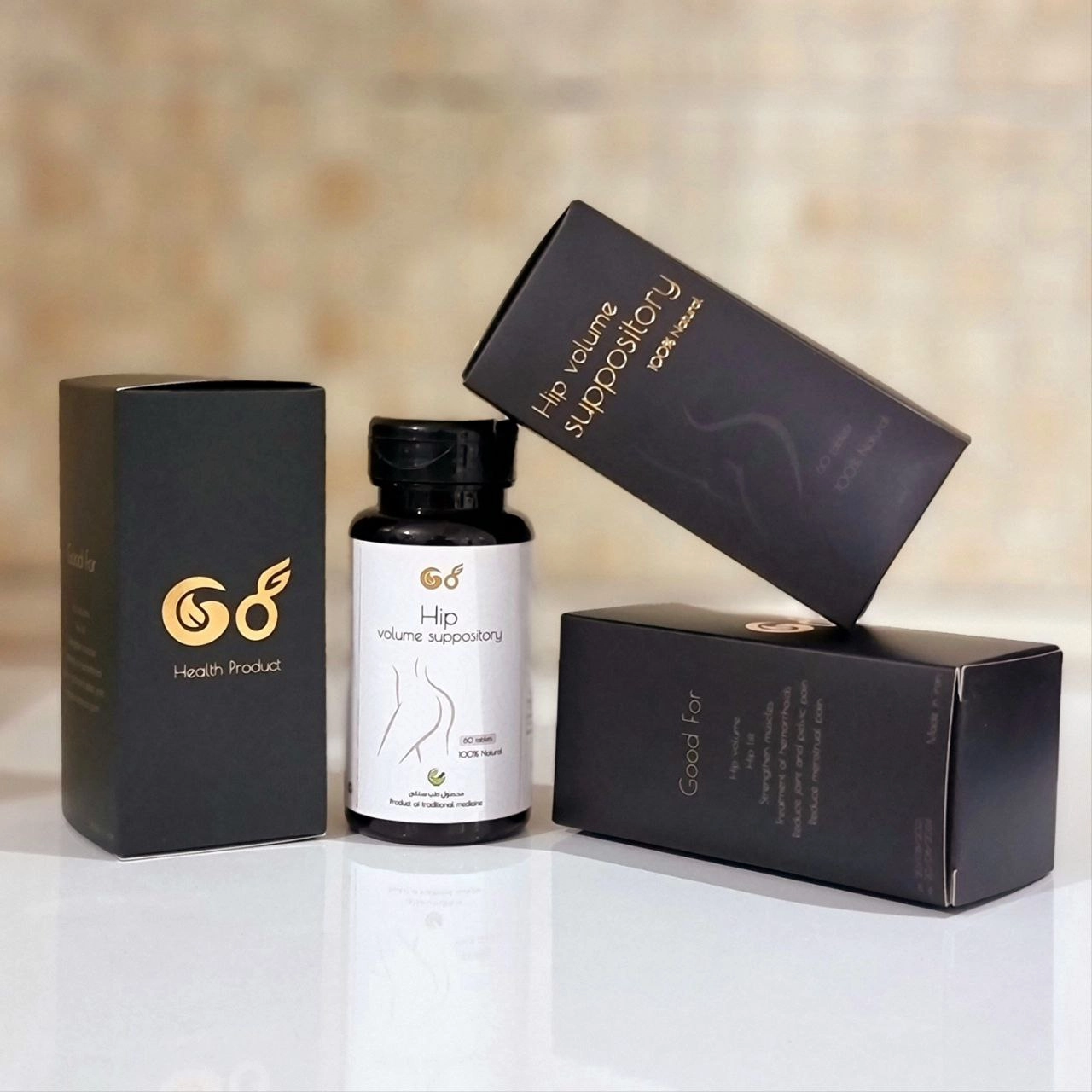 شیاف گیاهی حجم وپرکننده باسن