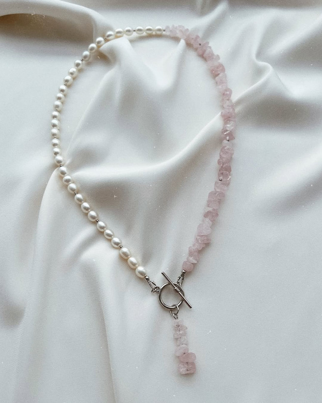 گردنبند لوکس زنانه مرواریدپرورشی