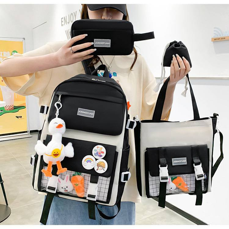 مشخصات وخریدست پنج تیکه کوله پشتی وکیف خرگوشی