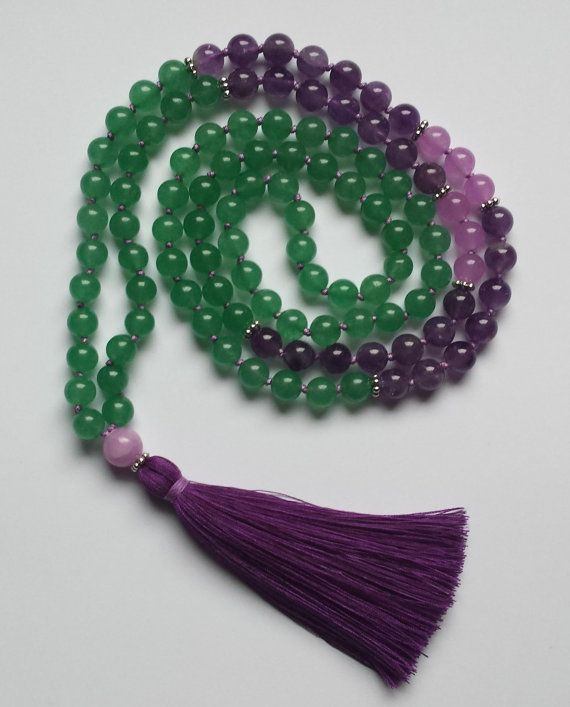 تسبیح لاکچری سنگ آمیتیست