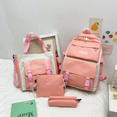 کوله پشتی صورتی دخترانه