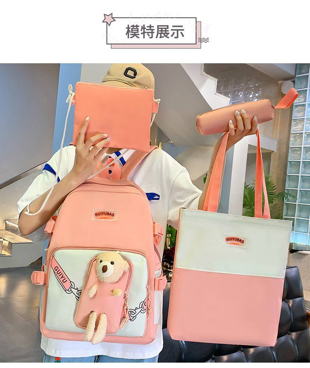 کوله پشتی وکیف برزنت چهارتیکه