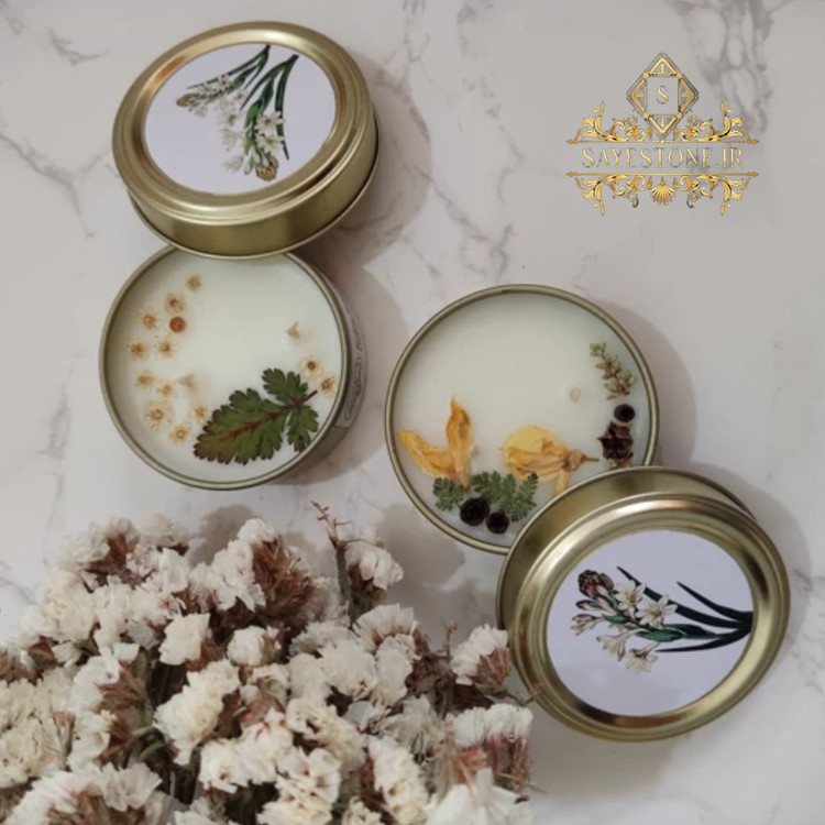 شمع گیاهی دست ساز مناسب ماساژ