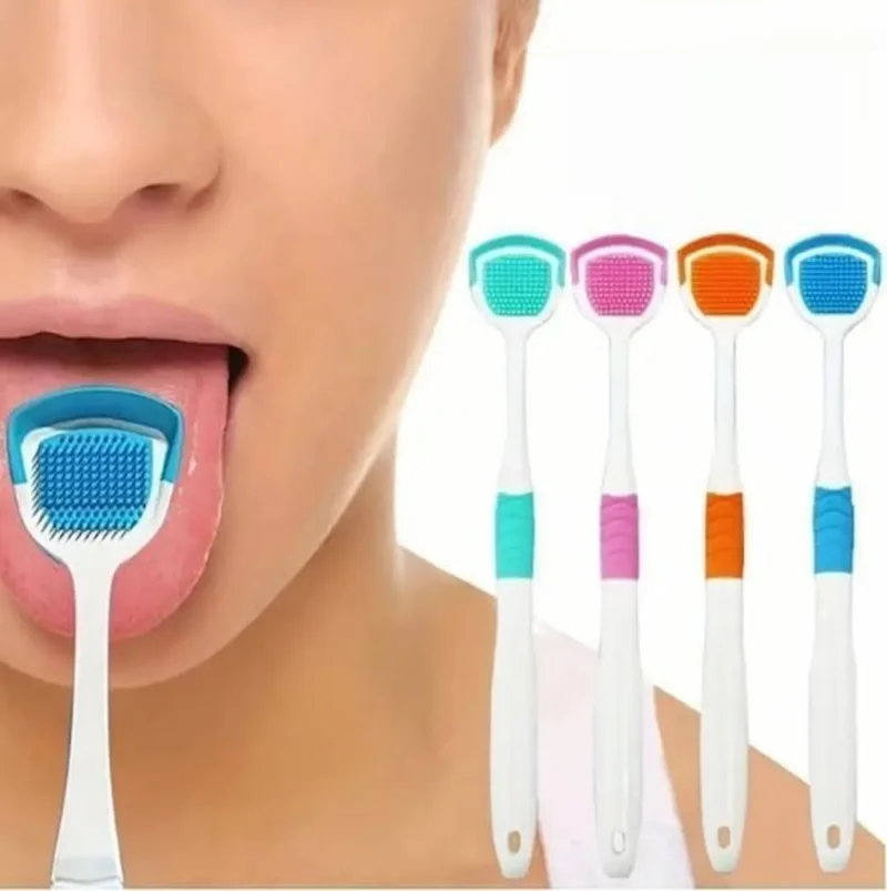 مسواک تمیز کننده زبان