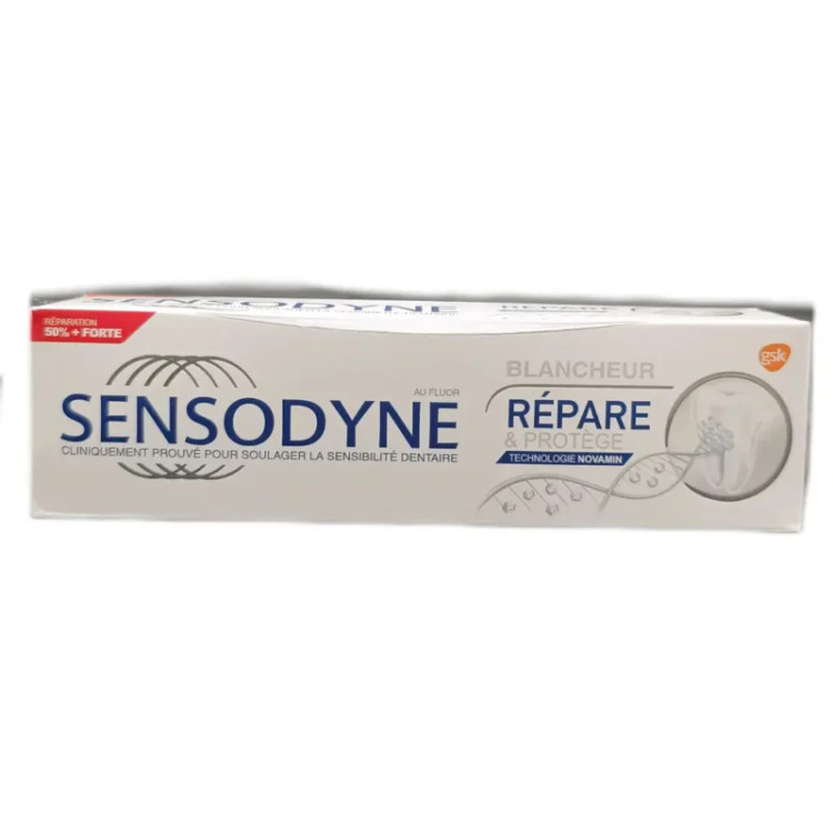 خمیر دندان سفید کننده سنسوداین | sensodyne blancheur