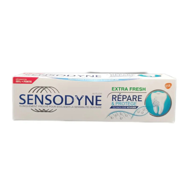 خمیردندان ترمیم کننده سنسوداین مدلRAPID EXTRA FRESH