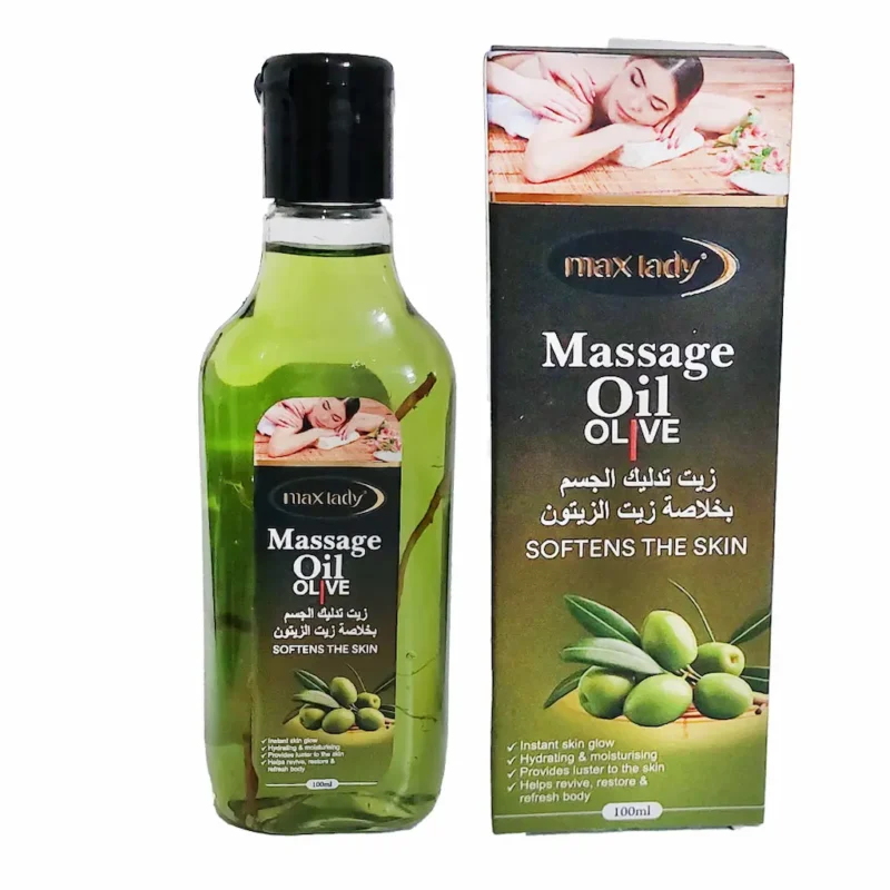 مشخصات قیمت وخریدروغن ماساژ زیتون برند مکس لیدی | MAX LADY