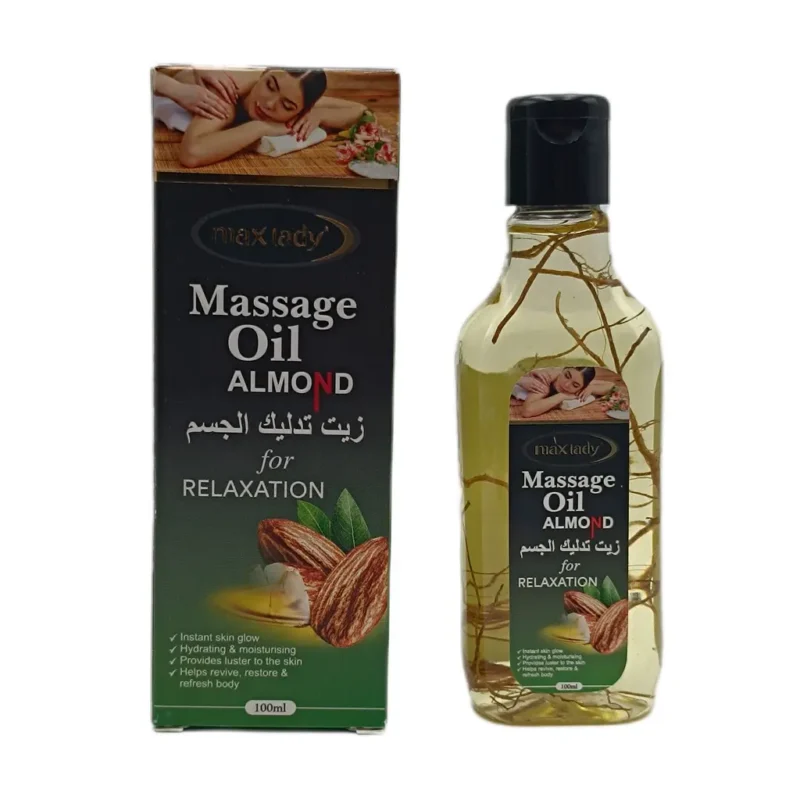 مشخصات قیمت وخریدروغن ماساژ بادام برند مکس لیدی | MAX LADY