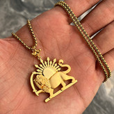 مشخصات قیمت وخریدگردنبندشیرخورشید