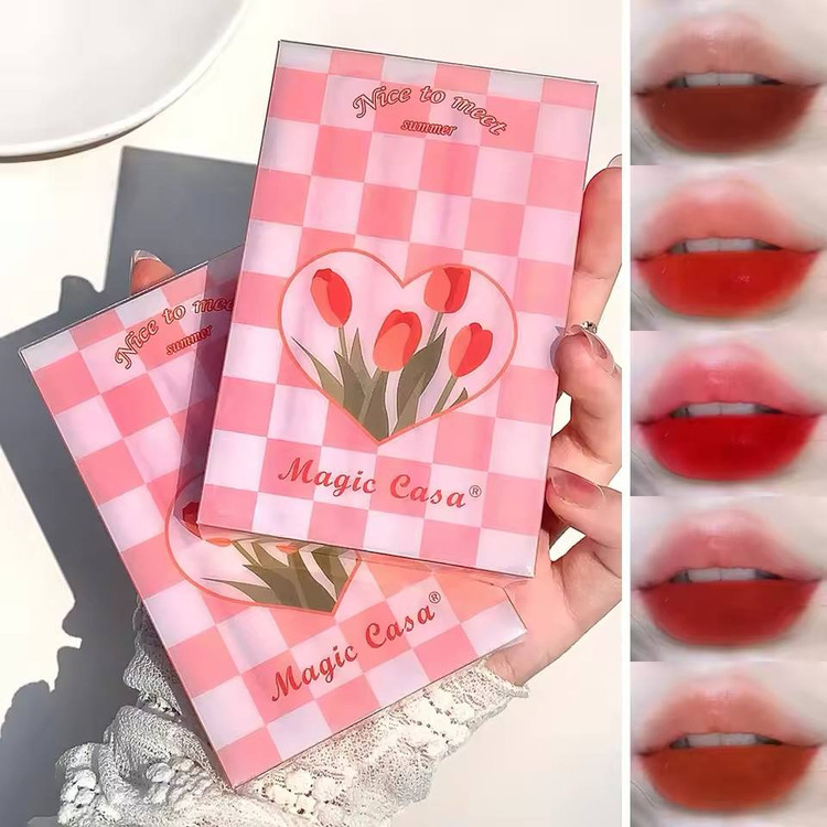پک رژ لب مایع مخملی مات Magic Casa گل