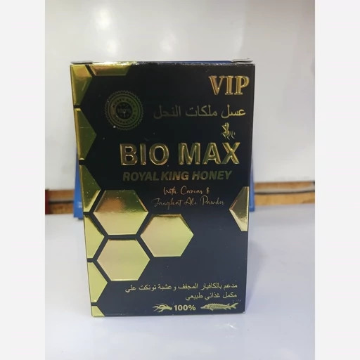 عسل تقویت قوای جنسی مردان بیومکس BIO MAX اصلی ۶ ساشه